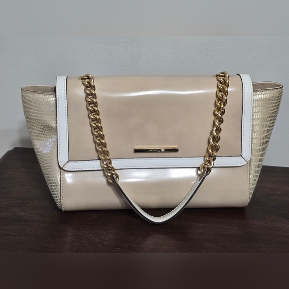 INNUE Leather Handbag Made In Italy - Picture 7 of 12